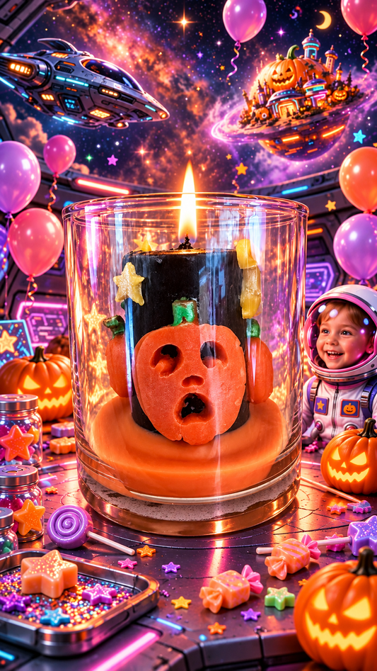 Jack-o’-Lantern Candle